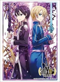 Bushiroad Sleeve Collection HG Vol.2339: Sword Art Online 10th Anniversary - Kirito & Eugeo (60-Pack) - Bushiroad Card Sleeves - Card Sleeves card