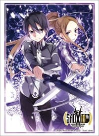 Bushiroad Sleeve Collection HG Vol.2335: Sword Art Online 10th Anniversary - Kirito & Sortiliena (60-Pack) - Bushiroad Card Sleeves - Card Sleeves card