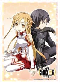 Bushiroad Sleeve Collection HG Vol.2322: Sword Art Online 10th Anniversary - Kirito & Asuna (60-Pack) - Bushiroad Card Sleeves - Card Sleeves card