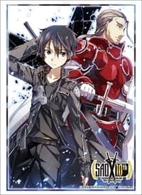 Bushiroad Sleeve Collection HG Vol.2320: Sword Art Online 10th Anniversary Early and Late - Kirito & Heathcliff (60-Pack) - Bushiroad Card Sleeves - Card Sleeves card