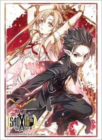 Bushiroad Sleeve Collection HG Vol.2316: Sword Art Online 10th Anniversary Fairy Dance - Asuna & Kirito (60-Pack) - Bushiroad Card Sleeves - Card Sleeves card