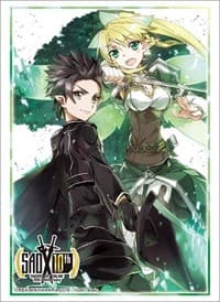 Bushiroad Sleeve Collection HG Vol.2315: Sword Art Online 10th Anniversary Fairy Dance - Kirito & Leafa (60-Pack) - Bushiroad Card Sleeves - Card Sleeves card