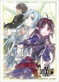 Bushiroad Sleeve Collection HG Vol.2319: Sword Art Online 10th Anniversary Mother's Rosario - Kirito, Asuna & Yuuki (60-Pack) - Bushiroad Card Sleeves - Card Sleeves card