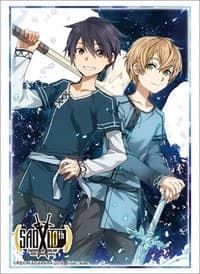 Bushiroad Sleeve Collection HG Vol.2321: Sword Art Online 10th Anniversary Alicization Beginning - Kirito & Eugeo (60-Pack) - Bushiroad Card Sleeves - Card Sleeves card
