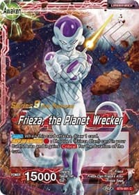 Frieza // Frieza, the Planet Wrecker - Universal Onslaught Pre-Release Cards - Dragon Ball Super: Masters card