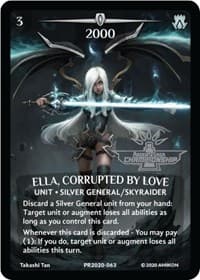 Ella, Corrupted by Love (Full Art) (Argent Saga Championship - Stamped) - Argent Saga Promos - Argent Saga TCG card
