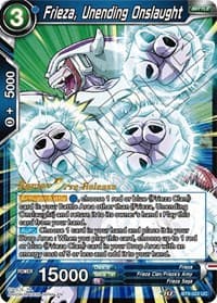 Frieza, Unending Onslaught - Universal Onslaught Pre-Release Cards - Dragon Ball Super: Masters card