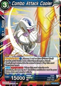 Combo Attack Cooler - Universal Onslaught Pre-Release Cards - Dragon Ball Super: Masters card