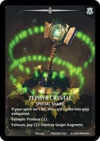 Zephyr Crystal (Full Art) - Argent Saga Promos - Argent Saga TCG card