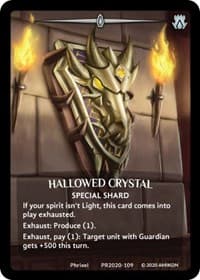 Hallowed Crystal (Full Art) - Argent Saga Promos - Argent Saga TCG card