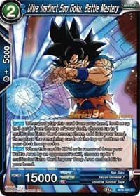 Ultra Instinct Son Goku, Battle Mastery - Universal Onslaught Pre-Release Cards - Dragon Ball Super: Masters card
