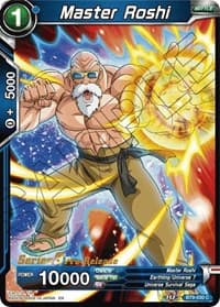 Master Roshi - Universal Onslaught Pre-Release Cards - Dragon Ball Super: Masters card