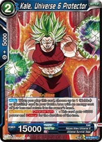 Kale, Universe 6 Protector - Universal Onslaught Pre-Release Cards - Dragon Ball Super: Masters card