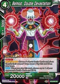Belmod, Double Devastation - Universal Onslaught Pre-Release Cards - Dragon Ball Super: Masters card