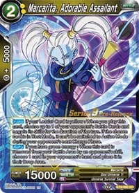Marcarita, Adorable Assailant - Universal Onslaught Pre-Release Cards - Dragon Ball Super: Masters card