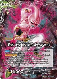 Bibidi // Majin Buu, One with Nothingness - Universal Onslaught Pre-Release Cards - Dragon Ball Super: Masters card