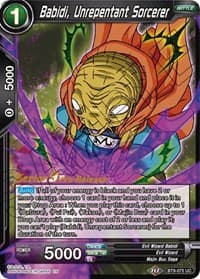 Babidi, Unrepentant Sorcerer - Universal Onslaught Pre-Release Cards - Dragon Ball Super: Masters card