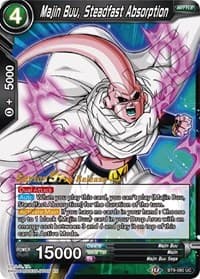 Majin Buu, Steadfast Absorption - Universal Onslaught Pre-Release Cards - Dragon Ball Super: Masters card