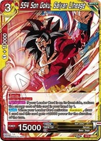 SS4 Son Goku, Saiyan Lineage - Universal Onslaught Pre-Release Cards - Dragon Ball Super: Masters card
