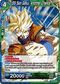 SS Son Goku, Another Chance - Universal Onslaught Pre-Release Cards - Dragon Ball Super: Masters card