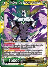 Anilaza, the Soaring Colossus - Universal Onslaught Pre-Release Cards - Dragon Ball Super: Masters card