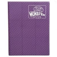 Binder - 9-Pocket Side-Loading Holofoil - Purple - Monster Protectors Storage Albums - Storage Albums card