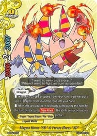 Magma Horus "SD" & Freeza Horus "SD" - S-Promo Cards - Future Card BuddyFight card