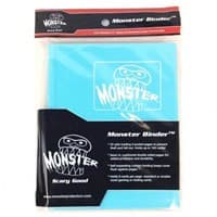 Binder - 4-Pocket Side-Loading Matte - Blue - Monster Protectors Storage Albums - Storage Albums card