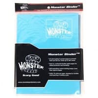 Binder - 9-Pocket Side-Loading Matte - Blue - Monster Protectors Storage Albums - Storage Albums card