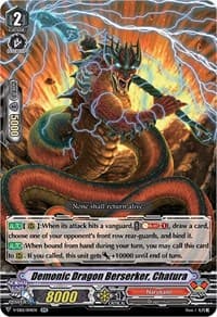 Demonic Dragon Berserker, Chatura - V-EB12: Team Dragon's Vanity - Cardfight Vanguard card