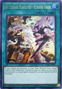 Sky Striker Maneuver - Scissors Cross (IGAS-ENSP1) - Ignition Assault - YuGiOh card