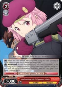 Confrontation with PK Squadron, Lisbeth - Sword Art Online -Alicization- - Weiss Schwarz card