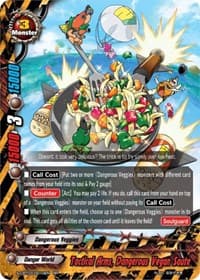 Tactical Arms, Dangerous Vegan Saute - S-CBT03: Ultimate Unite - Future Card BuddyFight card