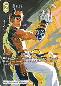 Monk - 11-079C (Full Art) - Opus XI - Final Fantasy TCG card