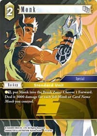 Monk - 11-079C - Opus XI - Final Fantasy TCG card