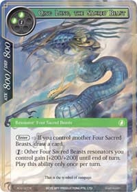 Qing Long, the Sacred Beast - Alice Origin II - Force of Will card