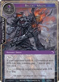 Brutal Majin - Alice Origin II - Force of Will card