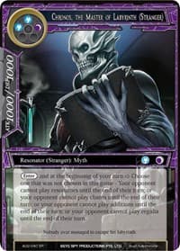 Chronos, the Master of Labyrinth (Stranger) - Alice Origin II - Force of Will card