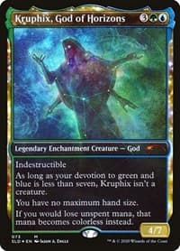 Kruphix, God of Horizons - Secret Lair Drop Series - Magic: The Gathering card