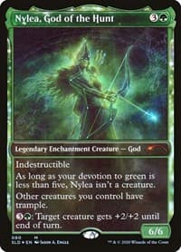 Nylea, God of the Hunt - Secret Lair Drop Series - Magic: The Gathering card