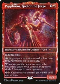 Purphoros, God of the Forge - Secret Lair Drop Series - Magic: The Gathering card