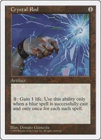 Crystal Rod - Fifth Edition - Magic: The Gathering card