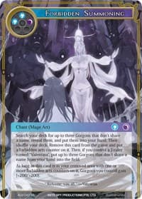 Forbidden Summoning - Alice Origin II - Force of Will card