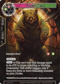 Forest Bear (Full Art) - Alice Origin II - Force of Will card