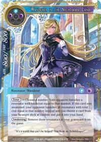 Wanderer in the Nightmare Land - Alice Origin II - Force of Will card