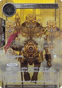 Clockwork Soldiers (Full Art) - Alice Origin II - Force of Will card