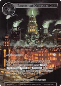 Leginus, the Mechanical City (Full Art) - Alice Origin II - Force of Will card