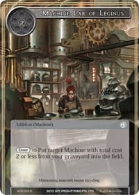 Machine Lab of Leginus - Alice Origin II - Force of Will card