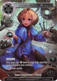 Mariabella's Work (Full Art) - Alice Origin II - Force of Will card