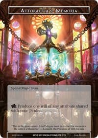 Attoractia's Memoria - Alice Origin II - Force of Will card